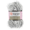 Пряжа YarnArt 'Samba' травка 100гр 150м (100% полиэстер) А-64 белый/черный