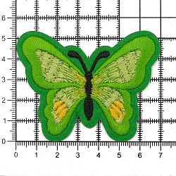 Термоаппликация 'Бабочка', 5.4*7см, Hobby&Pro