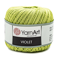 Пряжа YarnArt 'Violet' 50гр 282м (100% мерсеризованный хлопок)