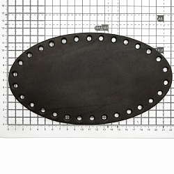 Дно для сумки кожаное 22см*12,2см,толщ.3,5-4мм,дизайн № 504, 100% кожа