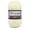 Пряжа YarnArt 'Baby' 50гр 150м (100% акрил) 502 экрю