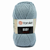 Пряжа YarnArt 'Baby' 50гр 150м (100% акрил) 3072 сине-серый