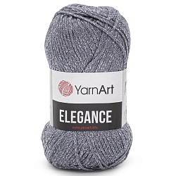 Пряжа YarnArt 'Elegance' 50гр 130м (88% хлопок, 12% металлик)