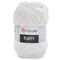 Пряжа YarnArt 'Fluffy' 150гр 70м (100% микрополиэстер)