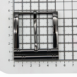 69374 Пряжка 40мм (53*57мм) металл, черный никель BIG