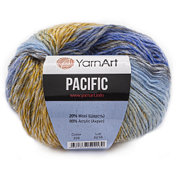 Пряжа YarnArt 'Pacific' 50гр 200м (20% шерсть, 80% акрил)