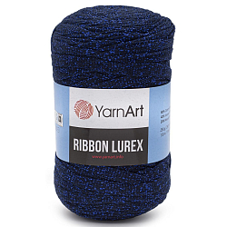 Пряжа YarnArt 'Ribbon Lurex' 250гр 110м (60% хлопок, 20% вискоза и полиэстер, 20% металлик)