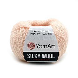 Пряжа YarnArt 'Silky Wool' 25гр 190м (35% шелковая вискоза, 65% шерсть мериноса)