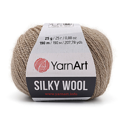 Пряжа YarnArt 'Silky Wool' 25гр 190м (35% шелковая вискоза, 65% шерсть мериноса)