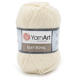 Пряжа YarnArt 'Silky Royal' 50гр 140м (35% шелковая вискоза, 65% шерсть мериноса)