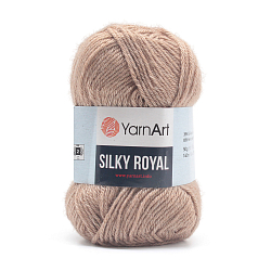 Пряжа YarnArt 'Silky Royal' 50гр 140м (35% шелковая вискоза, 65% шерсть мериноса)