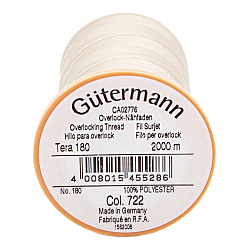 14 Нить Tera 180/2000 м оверлочная, 100% полиэстер Gutermann 735884