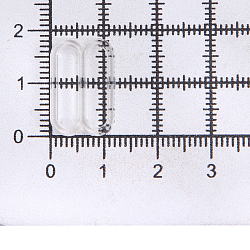 Рамка-регулятор 15мм пластик, прозрачный