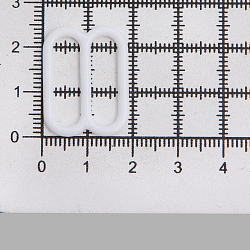 Рамка-регулятор 20мм пластик, белый