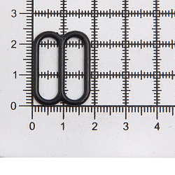 Рамка-регулятор 20мм пластик, черный