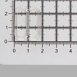 Рамка-регулятор 20мм пластик, прозрачный