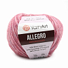 Пряжа YarnArt 'Allegro' 50гр 145м (13% шерсть, 41% полиамид, 46% акрил) 702 розовый меланж