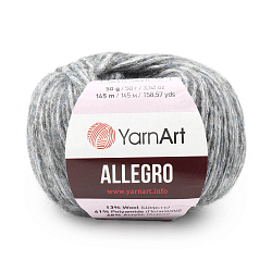 Пряжа YarnArt 'Allegro' 50гр 145м (13% шерсть, 41% полиамид, 46% акрил)