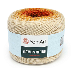 Пряжа YarnArt 'Flowers Merino' 225гр 590м (25% шерсть, 75% акрил)