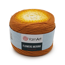 Пряжа YarnArt 'Flowers Merino' 225гр 590м (25% шерсть, 75% акрил)