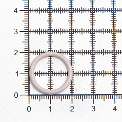 Кольцо 15мм пластик, цветной