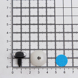 AR1218-A Глаза искристые Голубые 16мм, 2шт/упак