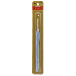 953300 Крючок для вязания d 3,0мм с резиновой ручкой с выемкой для пальца, 16см, Hobby&Pro