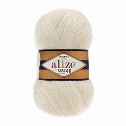 Пряжа ALIZE 'Angora real 40' 100 гр. 430м (40% шерсть, 60% акрил)