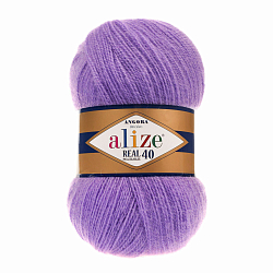 Пряжа ALIZE 'Angora real 40' 100 гр. 430м (40% шерсть, 60% акрил)