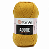 Пряжа YarnArt 'Adore' 100гр 280м (100% акрил с эффектом анти-пиллинга) 334 горчичный