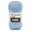 Пряжа YarnArt 'Adore' 100гр 280м (100% акрил с эффектом анти-пиллинга) 340 голубой