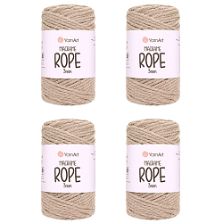 Пряжа YarnArt 'Macrame Rope 3мм' 250гр 63м (60% хлопок, 40% вискоза и полиэстер)