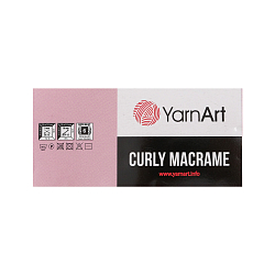 Пряжа YarnArt 'Curly Macrame' 500гр 195м (60% хлопок, 40% вискоза и полиэстер)