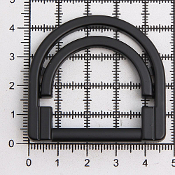 MB 158 Пряжка (Полукольцо двойное) 30мм металл