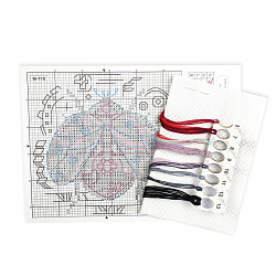 М-770 Набор для вышивания МП Студия 'Божья коровка. Стимпанк' 10*10см