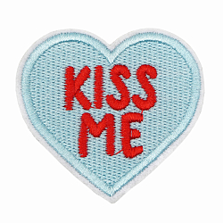 Термоаппликация 'Kiss Me', 5,3*5см, Hobby&Pro