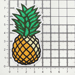 Термоаппликация 'Ананас', 7,3*3,7см, Hobby&Pro