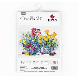 B2385 Набор для вышивания 'Весенний сад' 38*26см, Luca-S