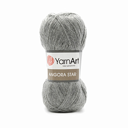 Пряжа YarnArt 'Angora Star' 100гр 500м (20% тонкая шерсть, 80% акрил)