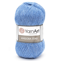 Пряжа YarnArt 'Angora Star' 100гр 500м (20% тонкая шерсть, 80% акрил)