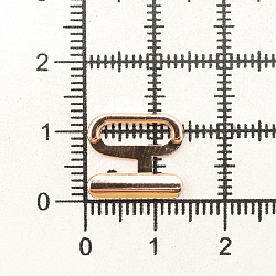 ГНУ14602 Пряжка-застежка для купальников 10мм металл, золото цв.02
