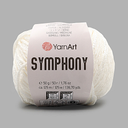 Пряжа YarnArt 'Symphony' 50гр 125м (80% хлопок, 20% вискоза)