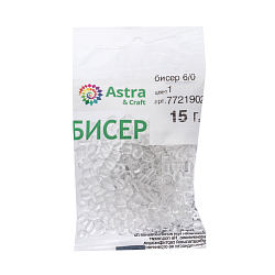 Бисер Astra&Craft 6/0, 15г