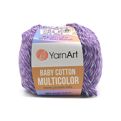 Пряжа YarnArt 'Baby cotton multicolor' 50гр 165м (50% хлопок, 50% акрил)