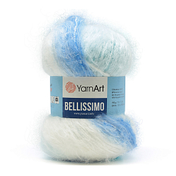 Пряжа YarnArt 'Bellissimo' 150гр 330м (13% мохер, 67% акрил, 4% полиамид, 16% полиэстер)