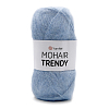 Пряжа YarnArt 'Mohair trendy' 100гр 220м (50% мохер, 50% акрил) 107 сизый