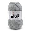Пряжа YarnArt 'Mohair trendy' 100гр 220м (50% мохер, 50% акрил) 113 светло-серый