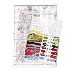 Р-900 Набор для вышивания на пластиковой канве МП Студия 'Сладкие блинчики' 12*7см